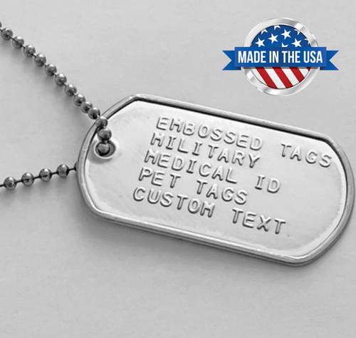 Custom military dog tags - military,